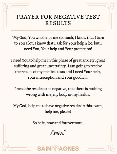 Prayers Of Thanking God for Good Medical Results.